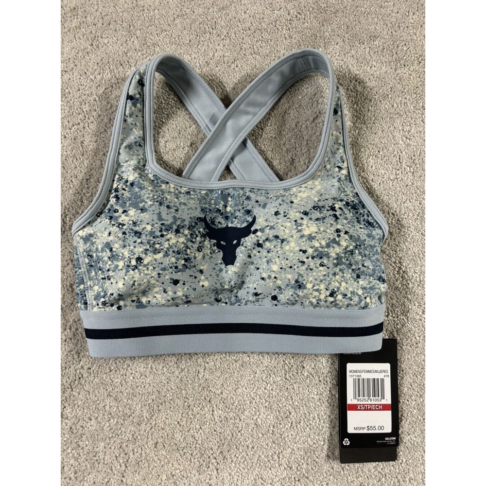 Under Armour‎ Project Rock Sports Bra Size XS NWT